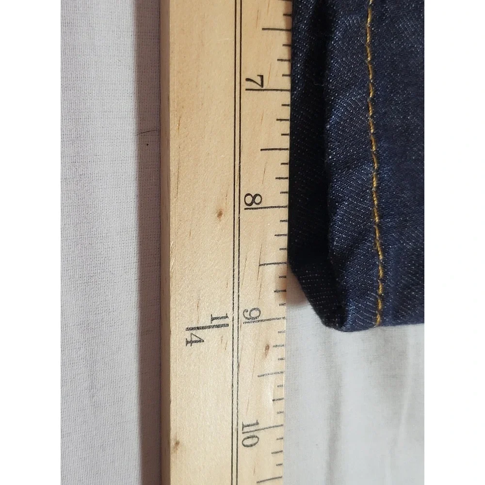 Levis 541 Athletic Taper Jeans Mens 48x29 Dark Blue Denim Cotton Stretch Classic